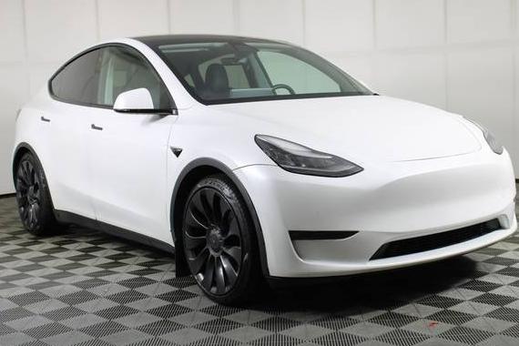 TESLA MODEL Y 2020 5YJYGDEF9LF014066 image